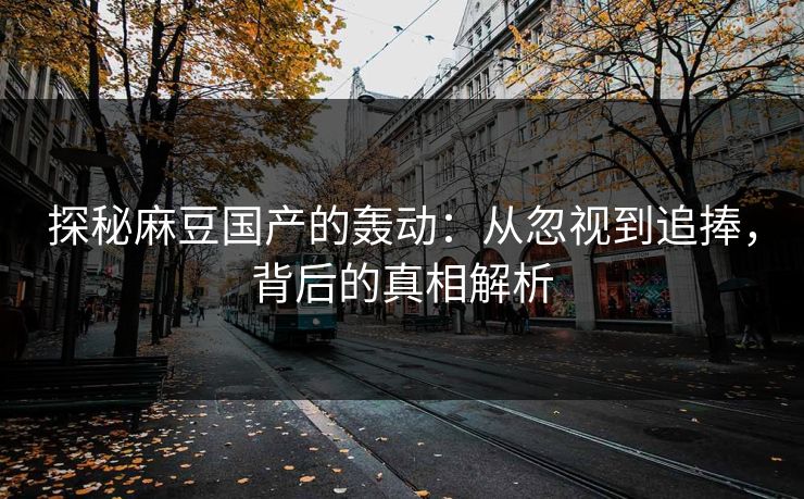探秘麻豆国产的轰动:从忽视到追捧,背后的真相解析 第1张 探秘麻豆国产的轰动:从忽视到追捧,背后的真相解析 第1张